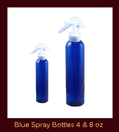 Cobalt Blue Spray Bottles
